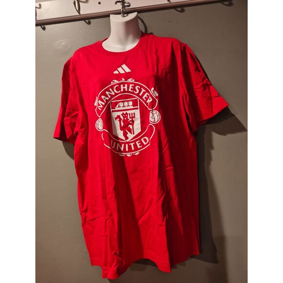 Adidas Manchester United DNA T-Shirt Lg NWT - Picture 1 of 2